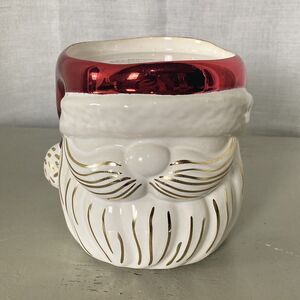 🎄FLASH XMAS SALE!🎁 Bath & Body Works Santa Ceramic 3-Wick Candle Holder